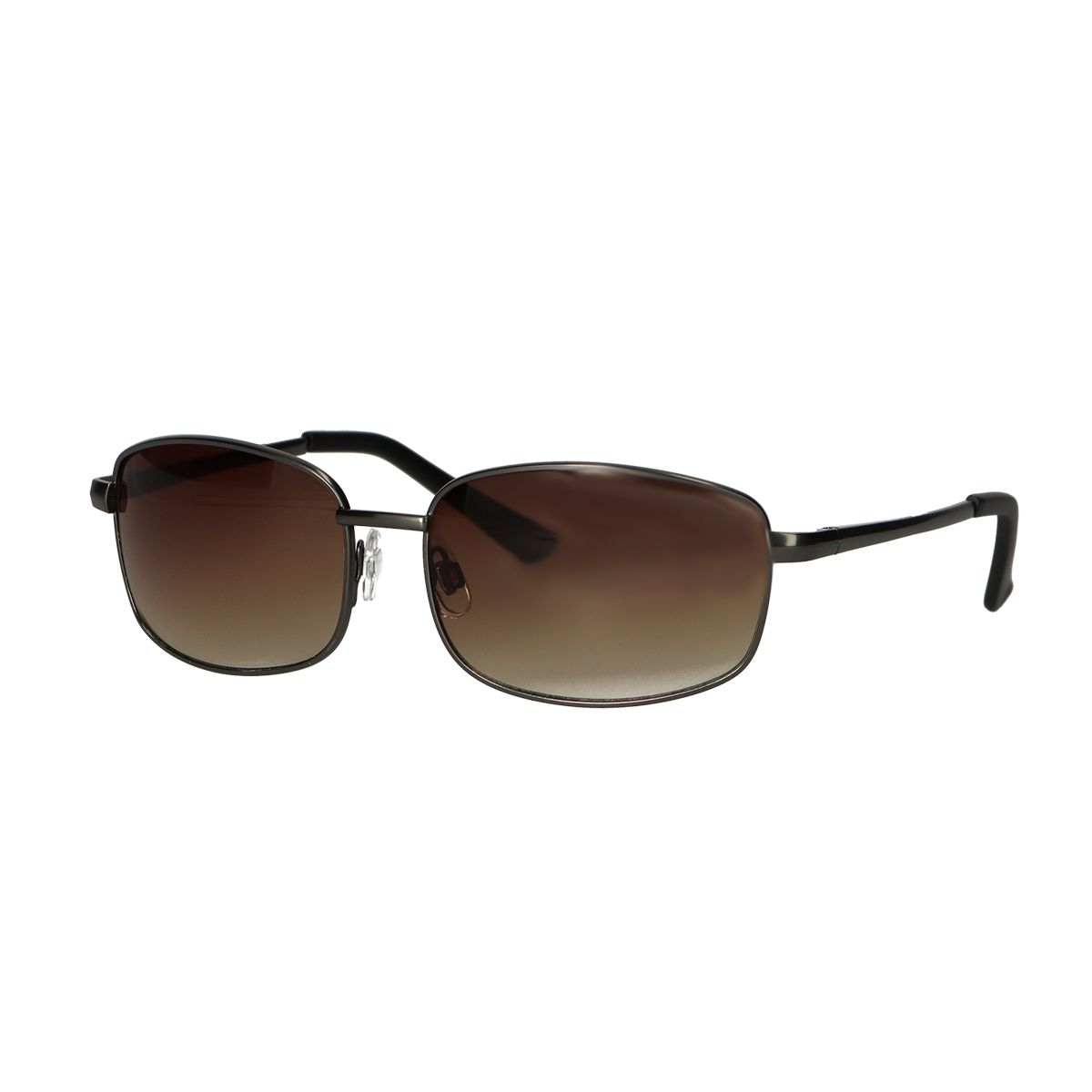 Spectrum Spectrum Lunettes de soleil en métal Brown Glass Men