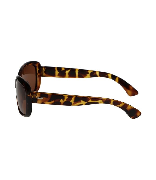 Spectre Spectrum Polarise Sungasses Oval Tortoise Brown Mesdames
