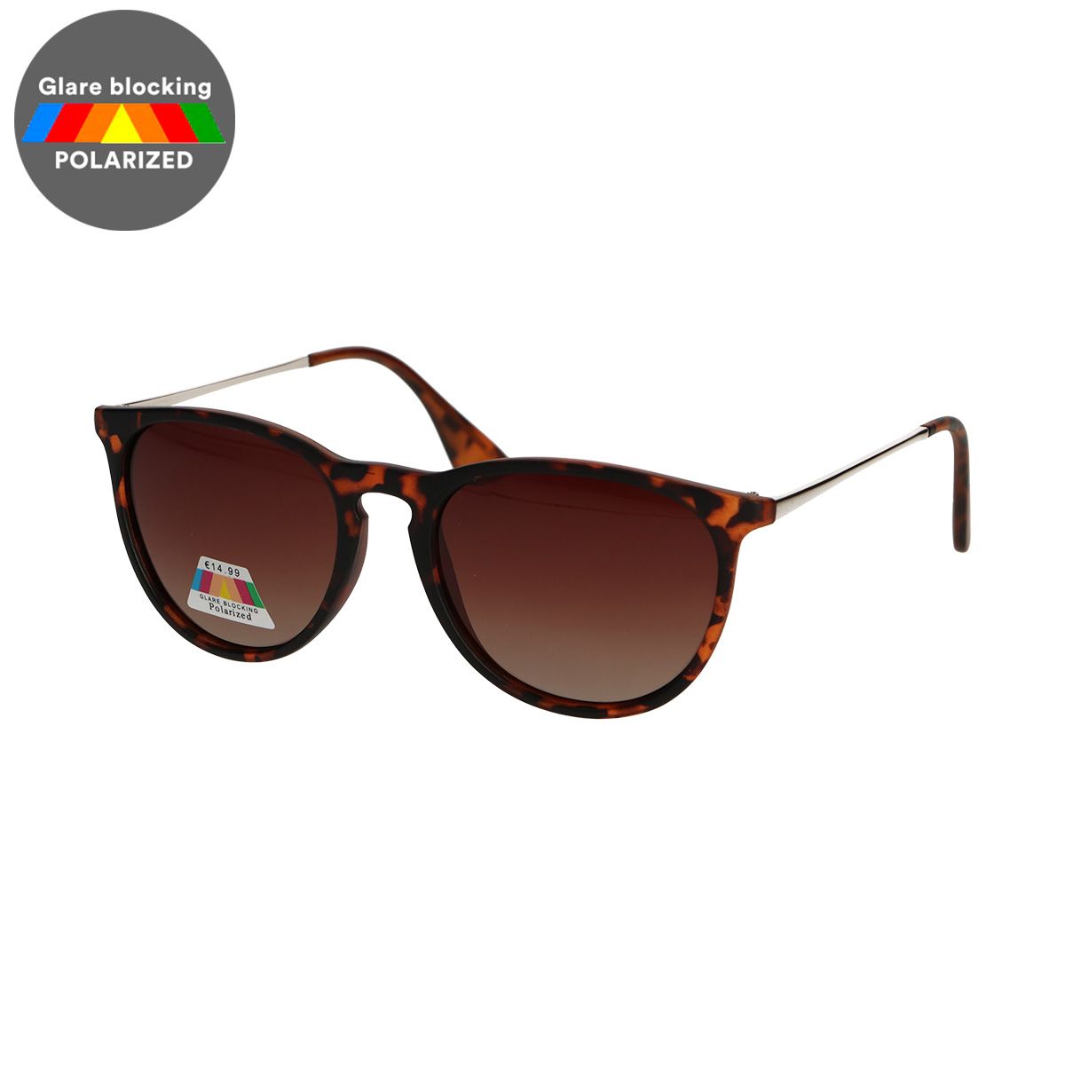 Spectrum Spectrum Polariazed Sunglasses autour de Tortoise Gold Brown Ladies