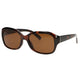 Lunettes de soleil polarisées Spectrum ovales tortue marron dames