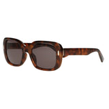 Lunettes de soleil polarisées Spectrum marron tortue avec dames dorées - afbeelding 1