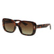 Lunettes de soleil polarisées Spectrum tortue dégradé marron avec dames dorées