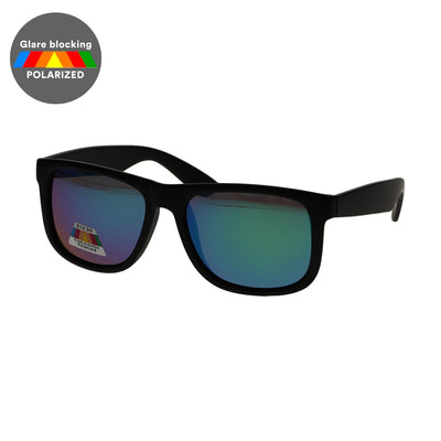 Spectre Spectrum Polariazed Sunglasses Square Matt Black Green Men