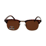 Spectre Spectrum Polaris Sunglasses Club Square Havana Gold Brown Unisexe - afbeelding 3