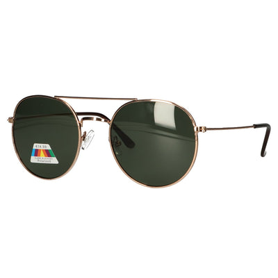 Lunettes de soleil polarisées Spectrum verre vert pilote unisexe