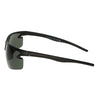 Les lunettes de soleil spectrum sporent des hommes de revêtement noir