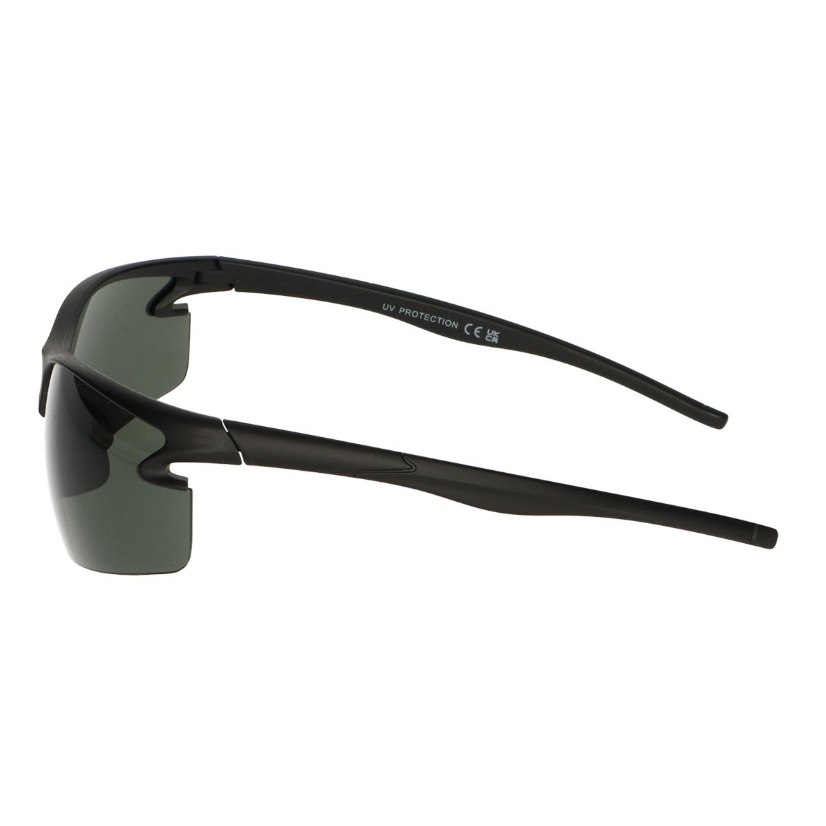 Les lunettes de soleil spectrum sporent des hommes de revêtement noir