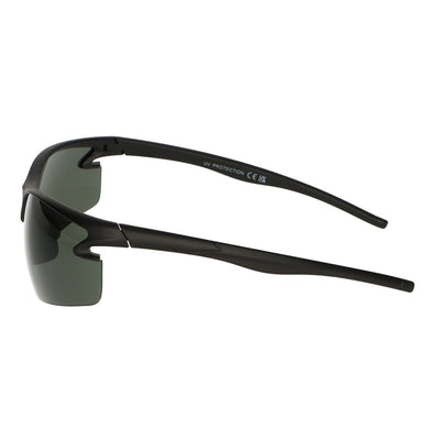 Les lunettes de soleil spectrum sporent des hommes de revêtement noir