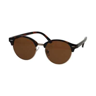 Spectrum Spectrum Sunglasses Club autour de La Havane Gold Brown Unisexe