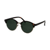 Spectrum Spectrum Sunglasses Club autour de La Havane Gold Green Unisexe