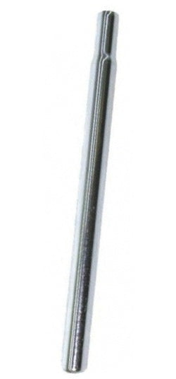 Cougie fixée au poste de place 27,2 x 330 mm en aluminium argent