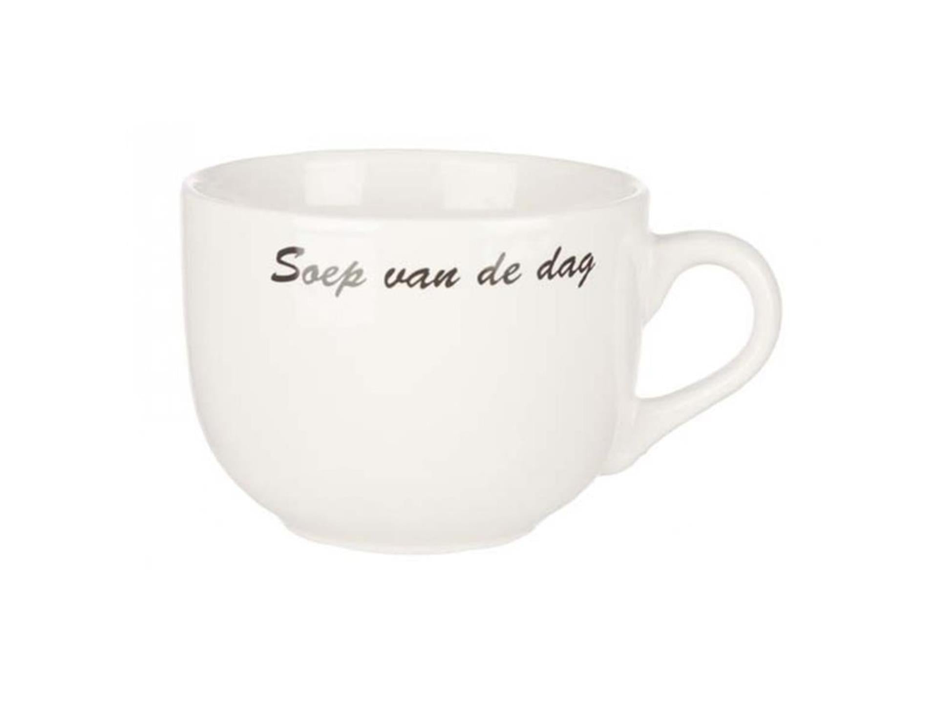 Bol à soupe cosy et tendance, composé de la soupe du jour