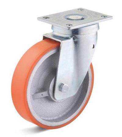 Roulette pivotante Torwegge robuste 80x36mm (u)