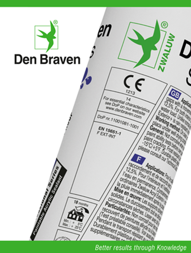Den braven hirondelle acrylique extérieur + 310ml blanc - 10669201 - 10669201