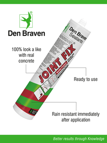 Den braven hirondelle joint fix 310ml gris clair - 11822001 - 11822001