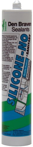 Mastic silicone Zwaluw-no 310ml gris argenté - 10706701