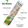 Den braven hirondelle stuc-o-seal 310ml blanc - 10114401 - 10114401