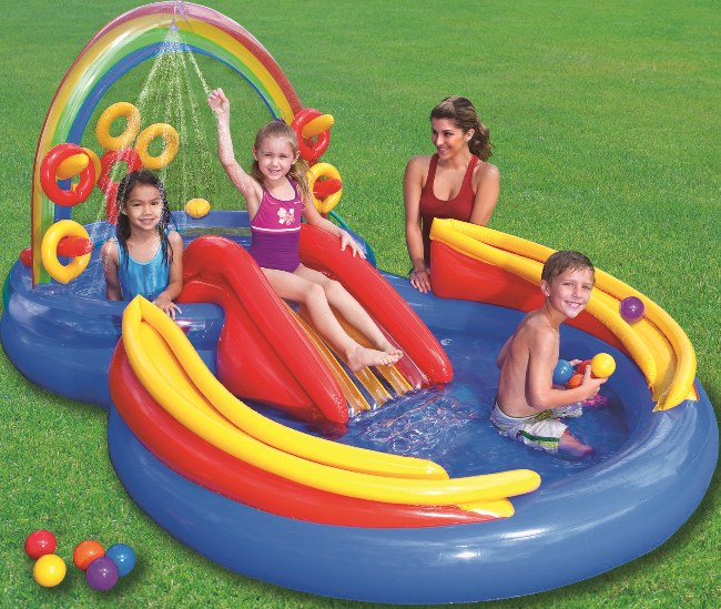 Piscine de jeu Intex Rainbow