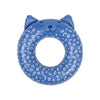 Léopard | Bande de natation animale bleue Ø 55 cm