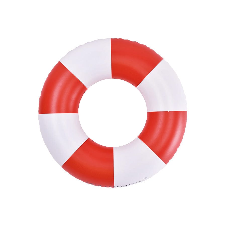 Drift | Bande de natation blanche rouge Ø 90 cm