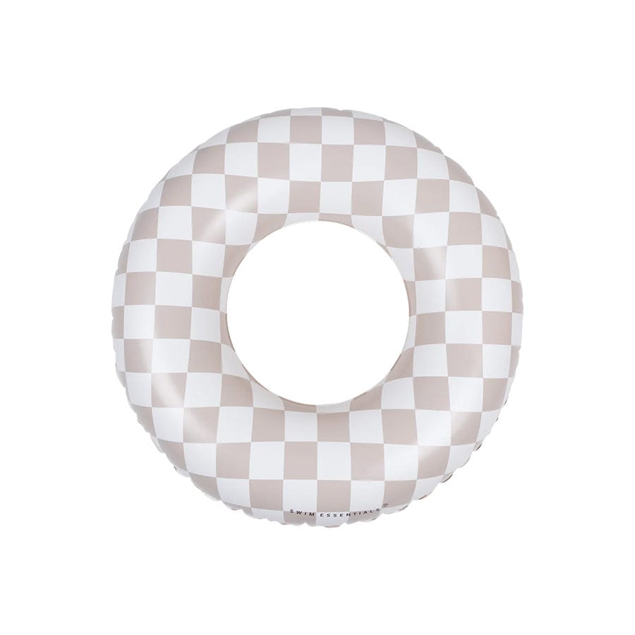 Checkmate Beige Swimband Ø 90 cm