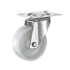 Roue pivotante Tarsus 80mm. blanc