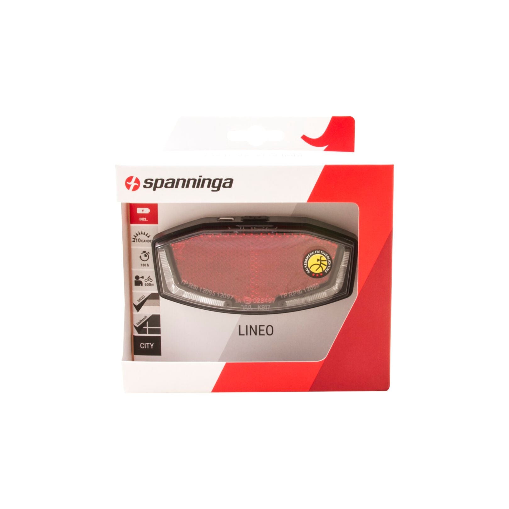 Spanninga Taillight Lineo XB