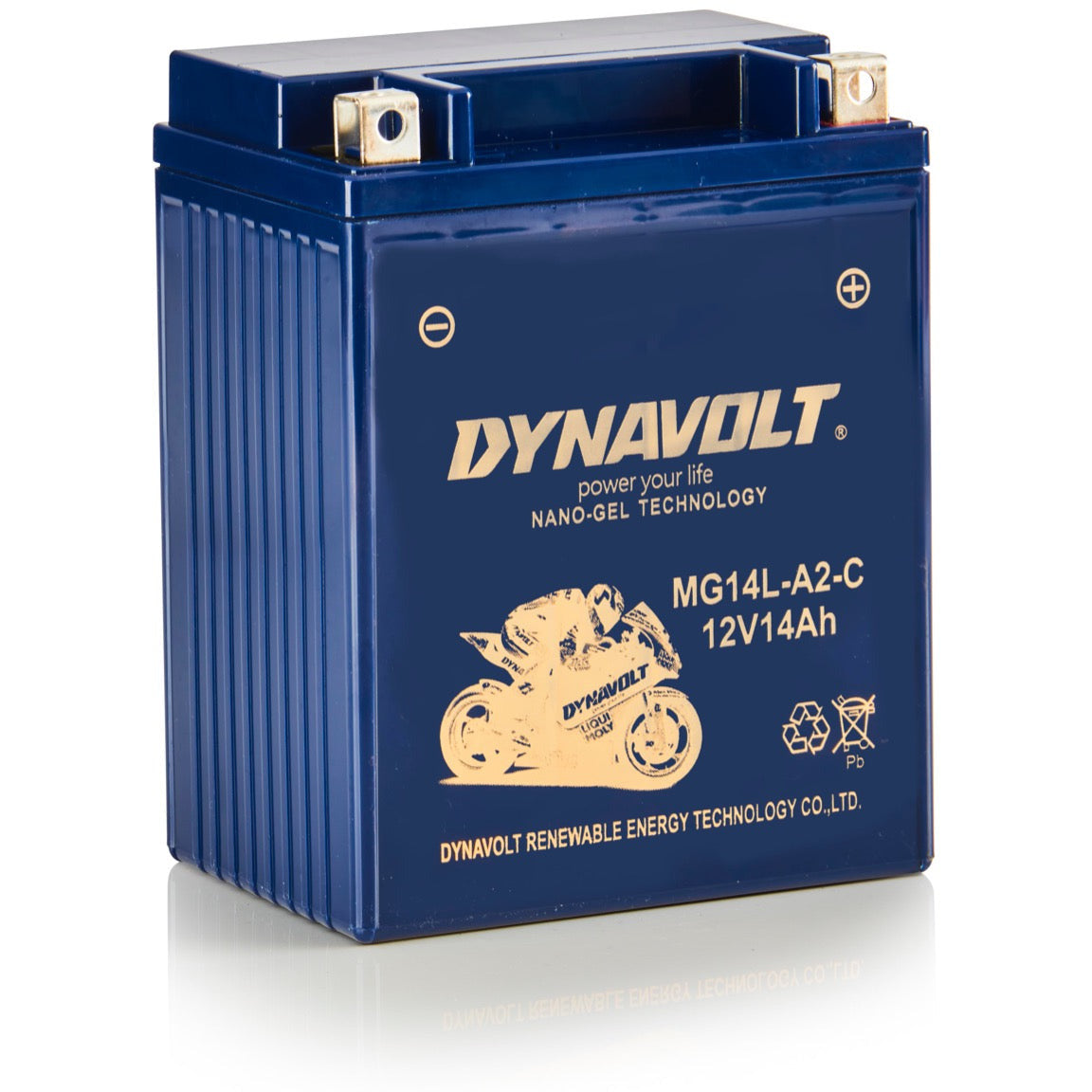 Batterie Dynavolt MG14L-A2-C (YB14L-A2)