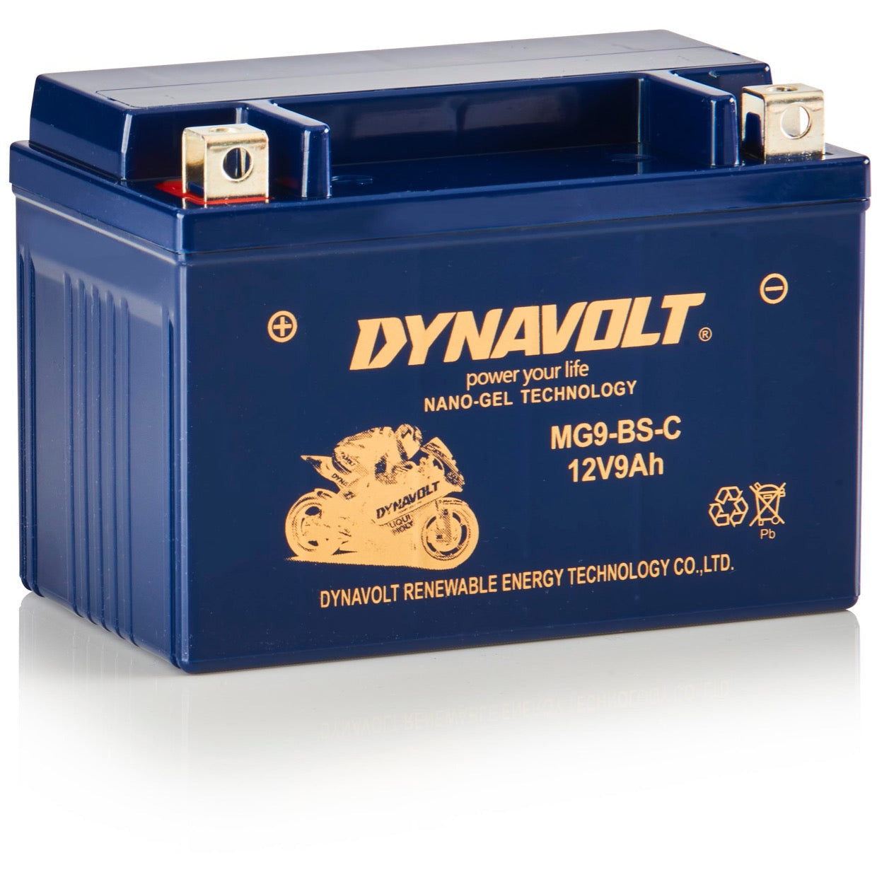 Batterie Dynavolt MG9-BS-C (YTX9-BS)