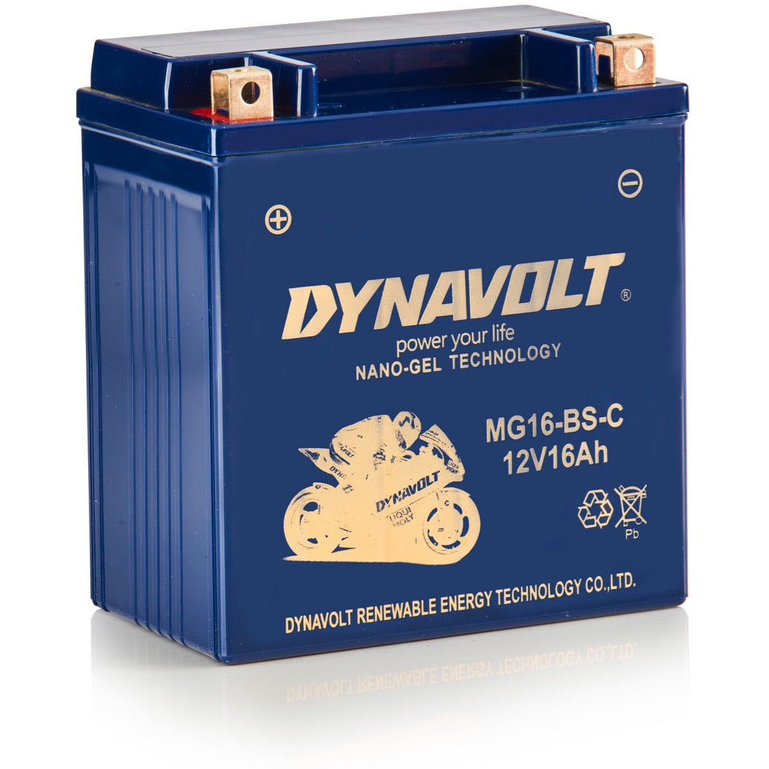 Batterie Dynavolt MG16-BS-C (YTX16-BS)
