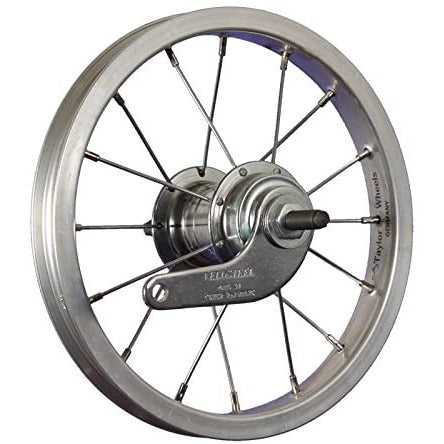 Roue arrière HZB 12 pouces Etro 203 Retirer l'axe fixe en aluminium en aluminium