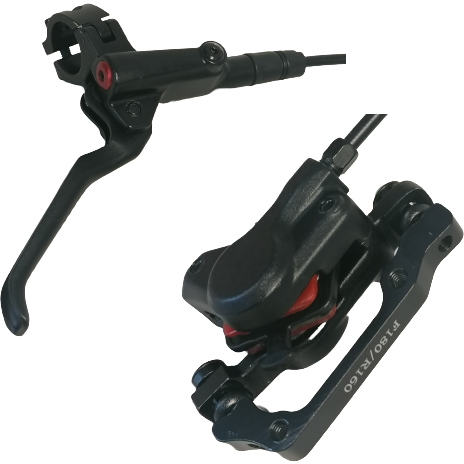 BLS SH50-L1000 (Shimano) Jet de disque hydraulique gauche 1000 mm noir