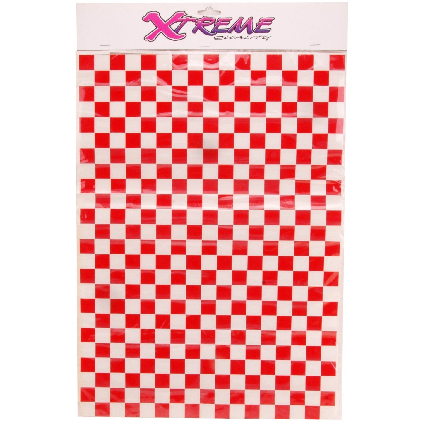 Divers autocollants Set Block Flag rouge