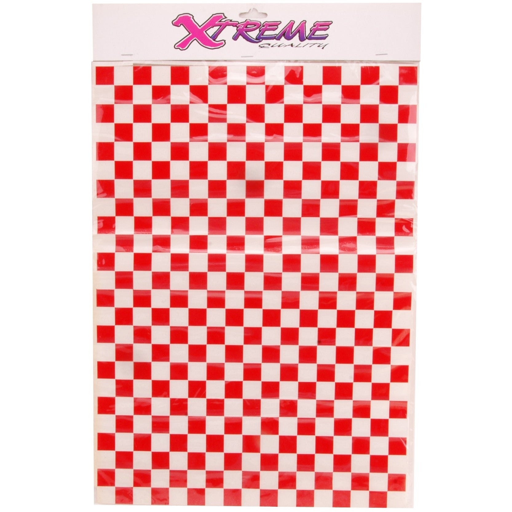 Divers autocollants Set Block Flag rouge
