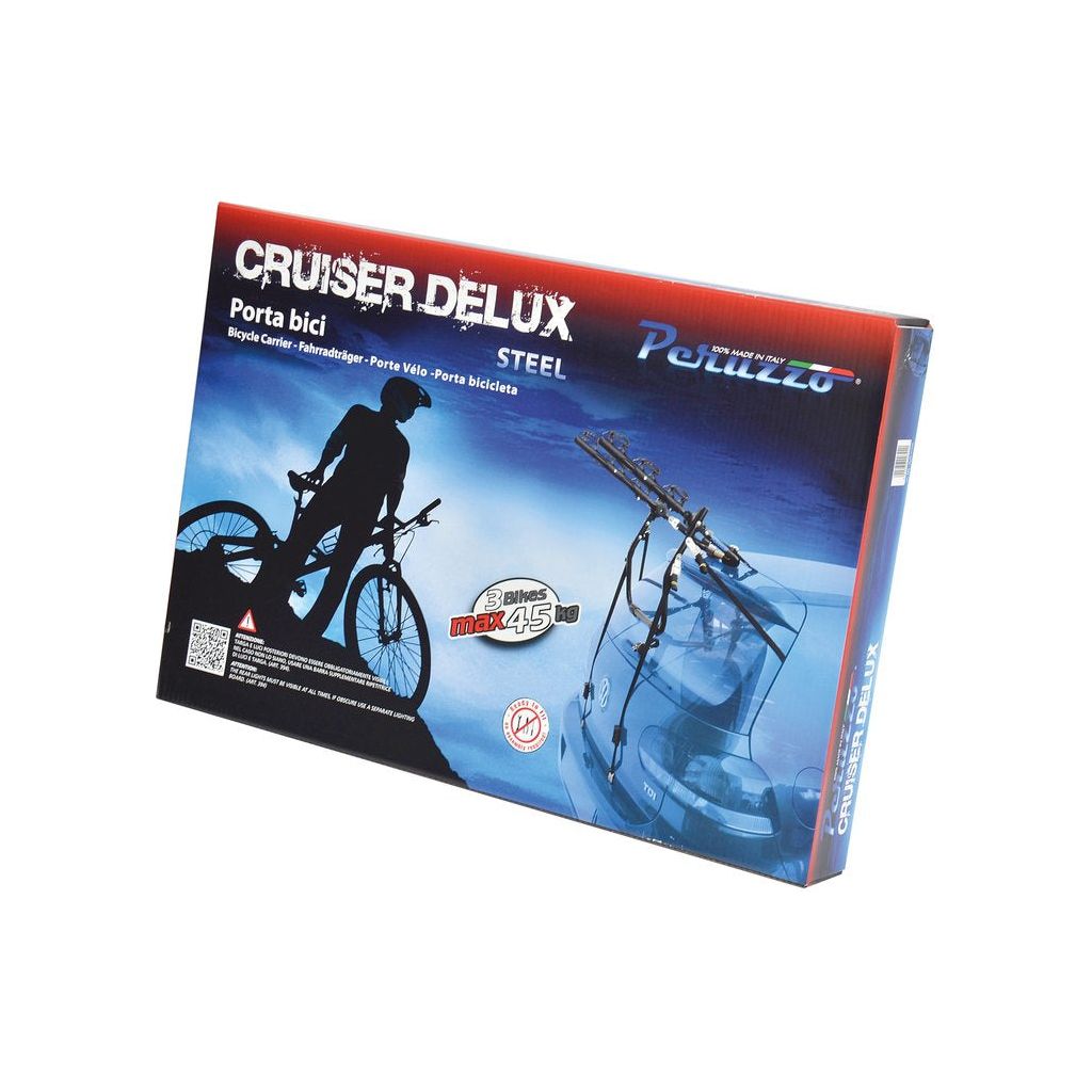 Porte-vélos Peruzzo Cruiser adapté pour 3 vélos