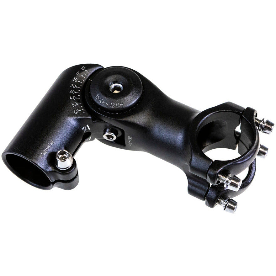 Tranzx st-103a-1 (21c3) potence avant réglable 28,6 100 31,8ø noir