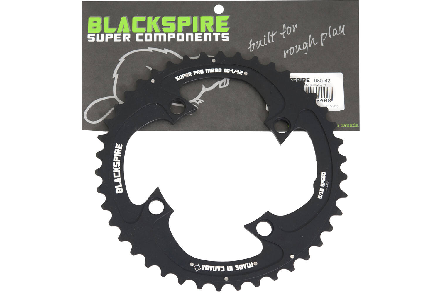Blackspire - Chain Top MTB Super Pro Xtr FC -M980 104BCD 42T.