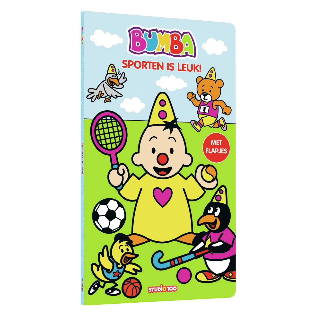 Studio 100 Book en carton avec des volets Sports est amusant!