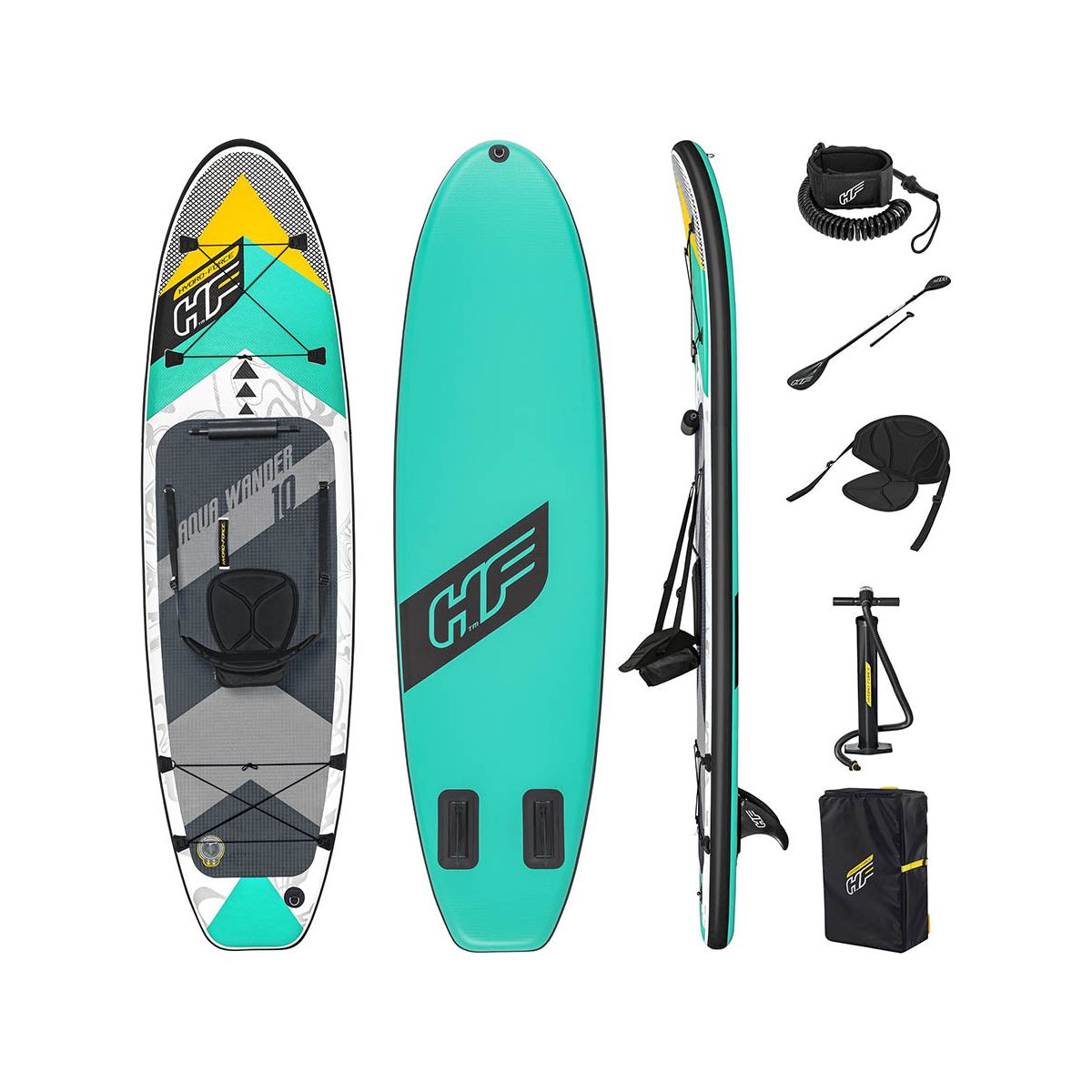 Hydro Force Aqua Wander TravelTech Convertible SUP SOUP
