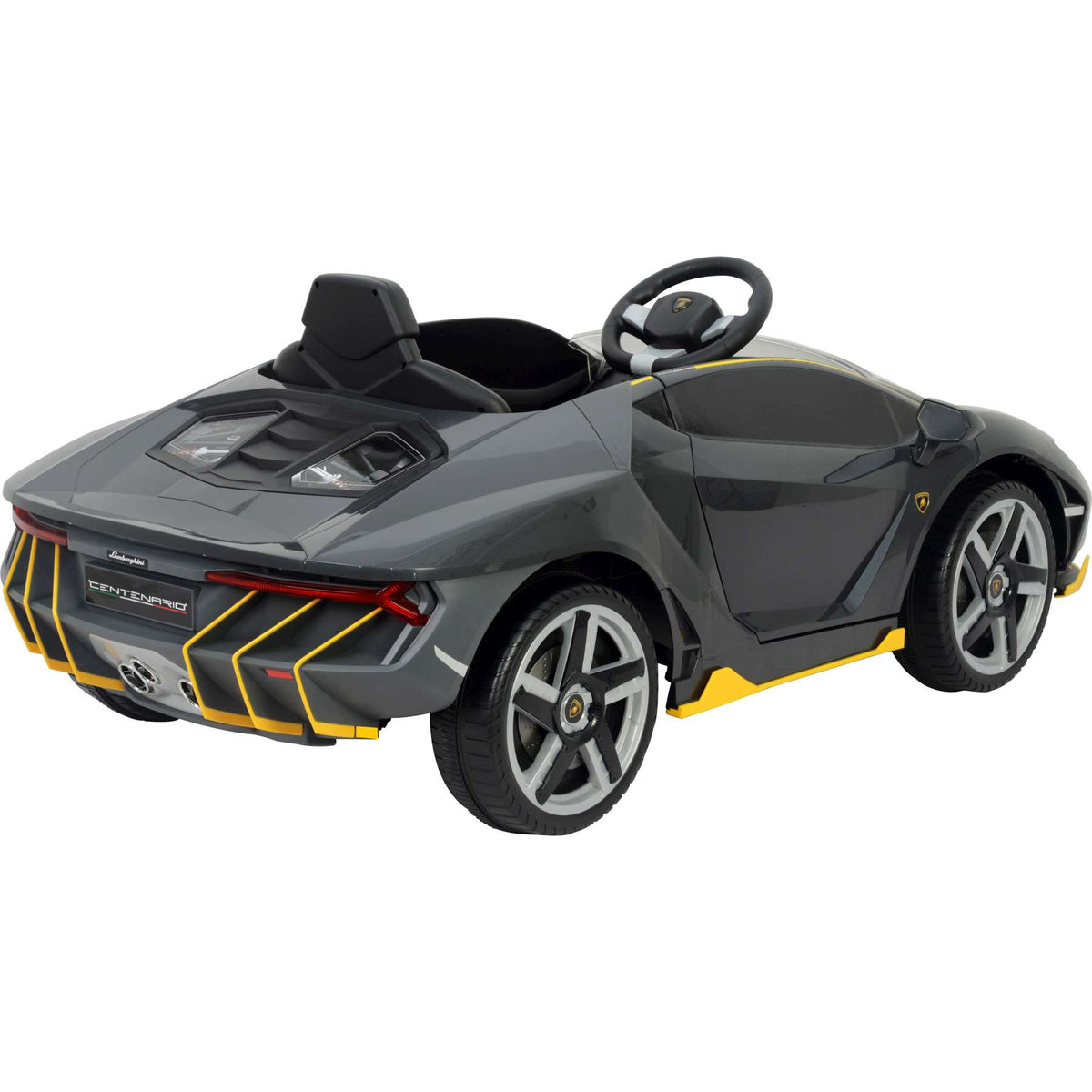 Lamborghini Centenario Gray Electric Car avec télécommande 12 volts