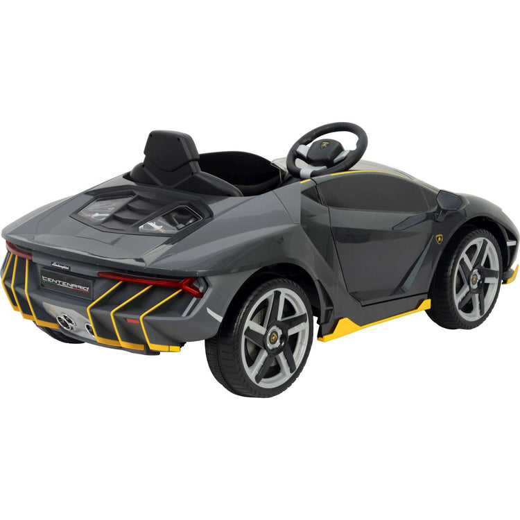 Lamborghini Centenario Gray Electric Car avec télécommande 12 volts