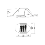 Camp facile - Tent compact Vega 300 Easy Camp Vega 300 - afbeelding 2
