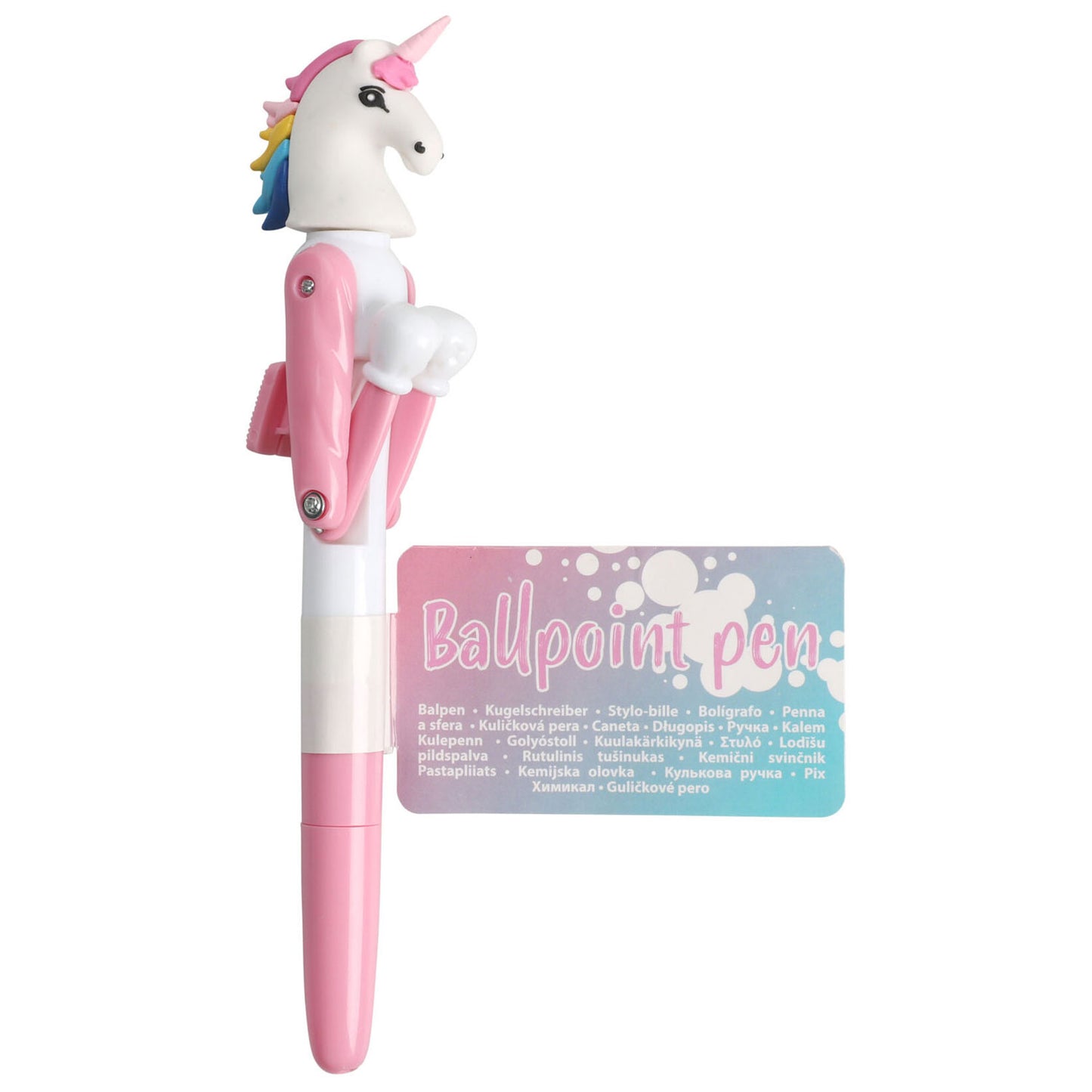 Licorne de balle avec des gants de boxe
