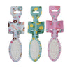 Brosse à cheveux avec design d'été