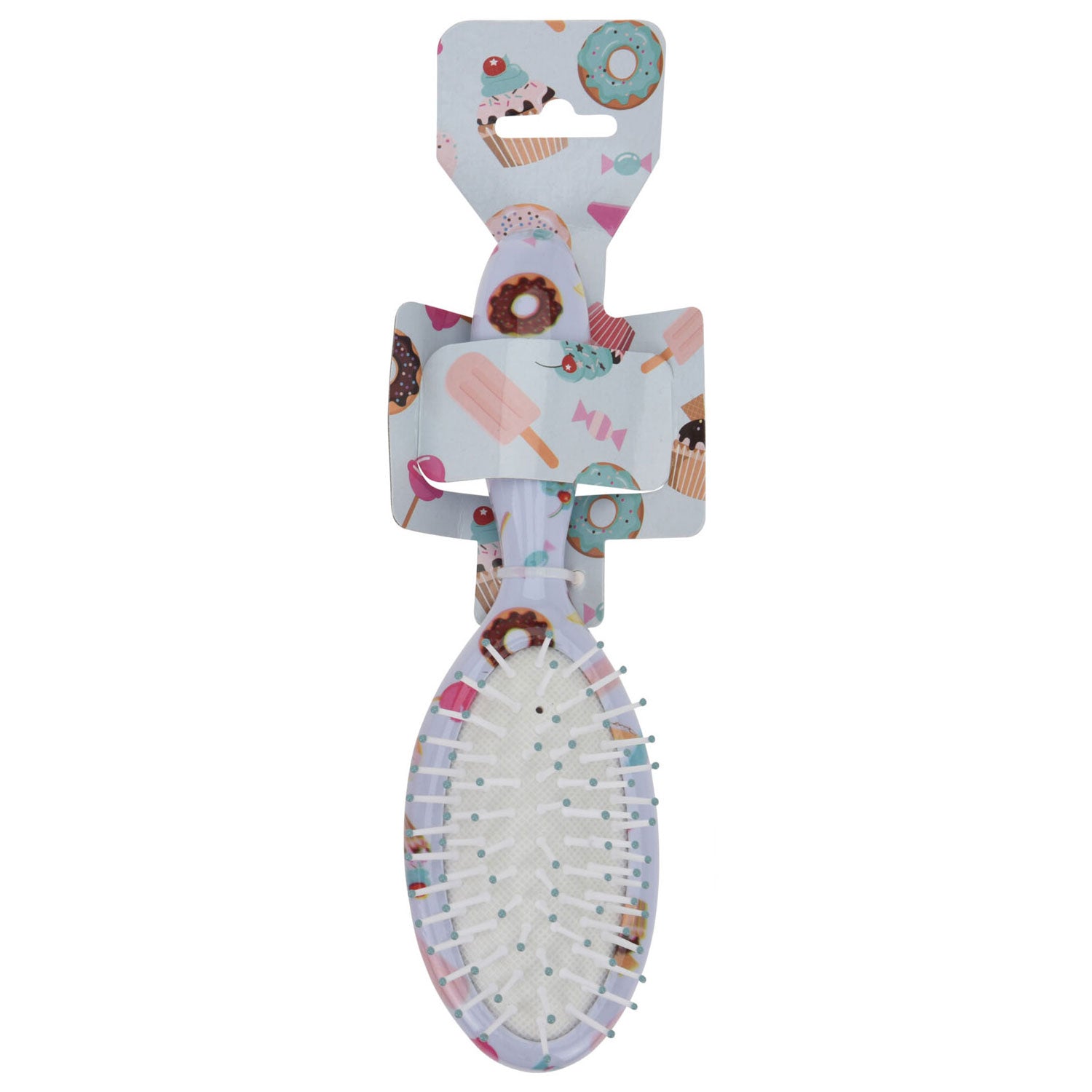 Brosse à cheveux avec design d'été