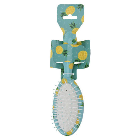 Brosse à cheveux avec design d'été