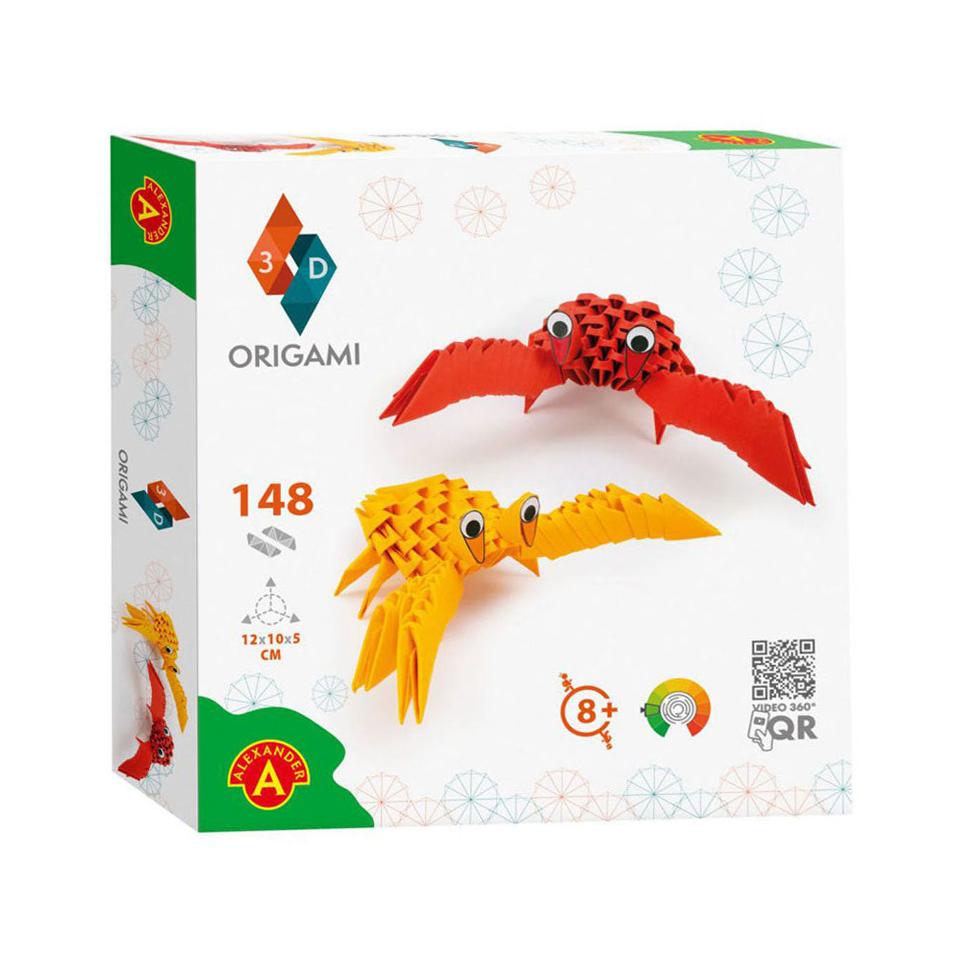 Origami 3d - Scrabbing, 148dlg.