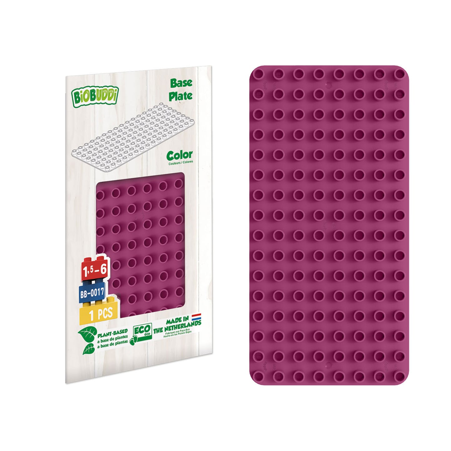 Biobuddi Plaque de base rose