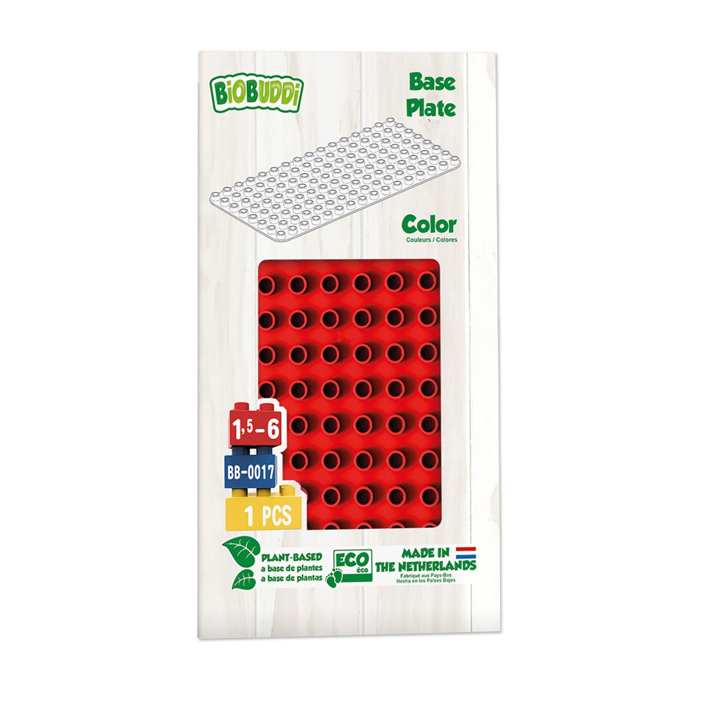 Plaque de base biobuddi rouge