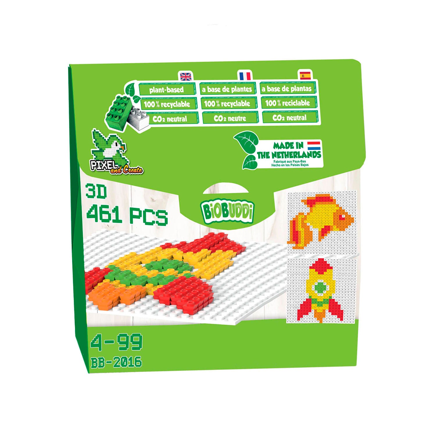 Biobuddi Créez du poisson ou de la fusée, 461dlg.